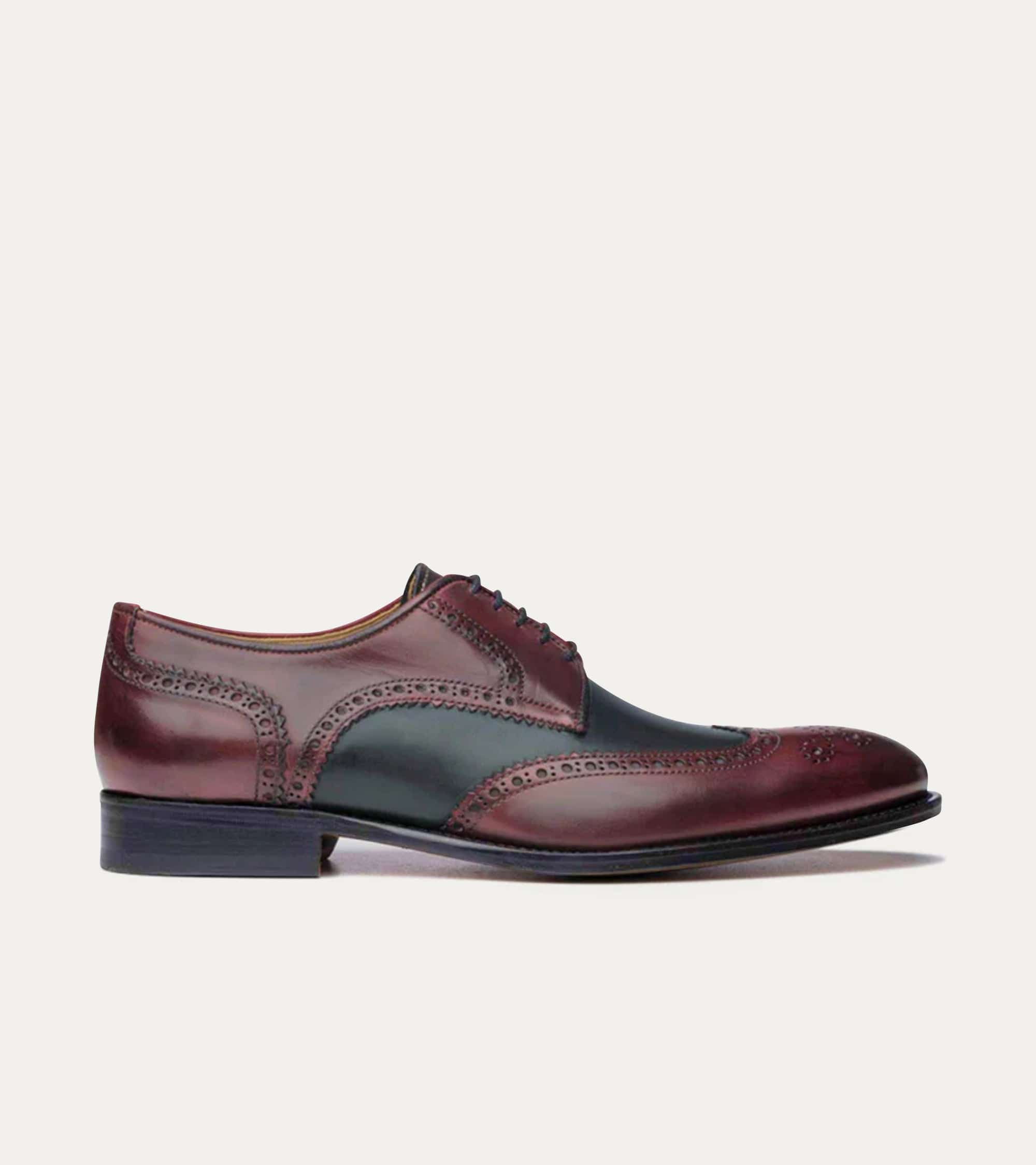 Dress Shoe Wingtip Diablo Antique And Dark Grey Ace Marks Dress Shoe Wingtip Diablo Antique And Dark Grey Ace Marks