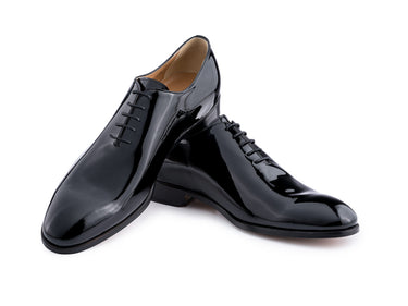 acemarks patent leather oxford shoe