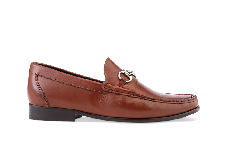 Berto Moccasin In Brown Leather