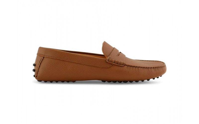 demo 4 Santi Moccasin In Brandy Leather