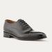Cap Toe Italian Leather Dress Shoes For Men