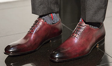 Italian Wholecut Oxford Dress Shoes