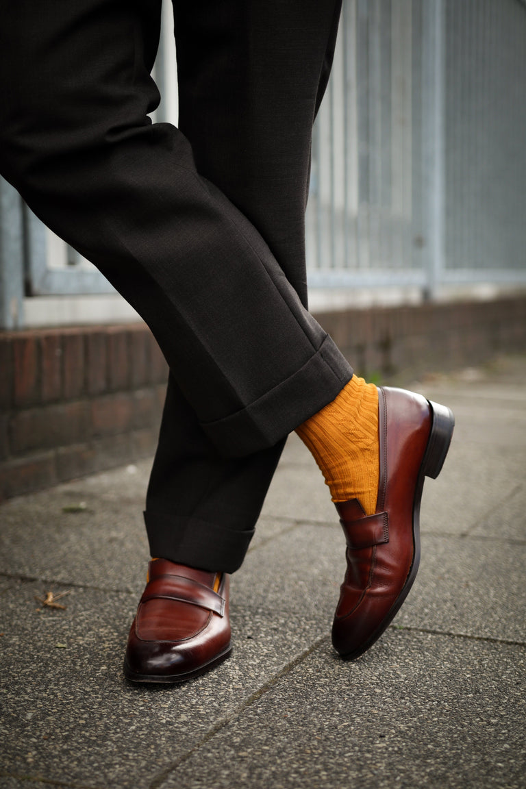 Jack Square Keeper Loafer in Cognac