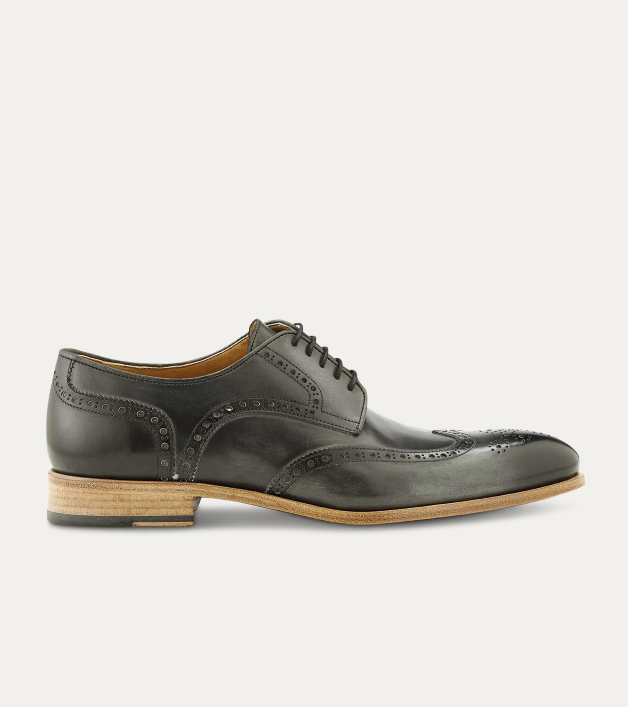 Vincent Wingtip In Grey Nicol - Ace Marks