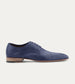 Shane Cap-Toe Oxford in Blue Leather