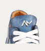 Aire Hi-top Chunky Sole Sneaker in Vela Blue Nicol - Ace Marks