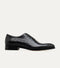 Wholecut Oxford Plain Toe Black Croc Antique - Ace Marks