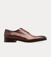 Wholecut Oxford Plain Toe Brandy Nicol Croc - Ace Marks
