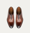 Wholecut Oxford Plain Toe Brandy Nicol Croc - Ace Marks