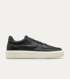 Lightweight Travel Sneaker in Black Leather