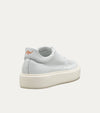 Lightweight Travel Sneaker in Ice White Leather