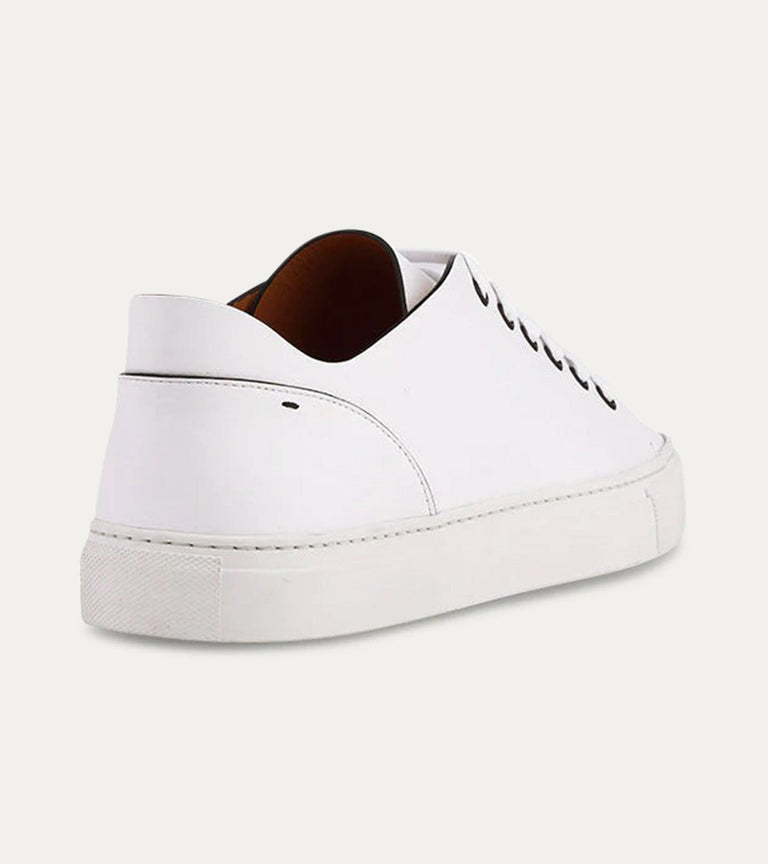 Art Thin Leather Sneaker in White - Ace Marks