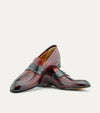 Andre Penny Loafer in Diablo Antique & Dk. Grey