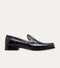 Simon w/Bit Loafer in Black Leather - Ace Marks