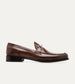 Simon w/Bit Loafer in Brown Leather - Ace Marks