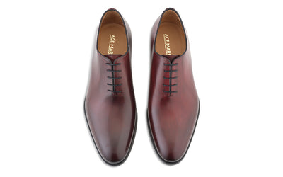 acemarks red diablo oxford shoe
