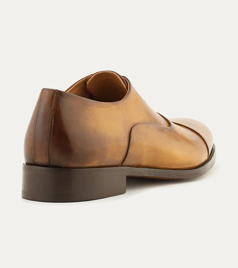 Cap Toe Oxford Bourbon Nicol - Ace Marks