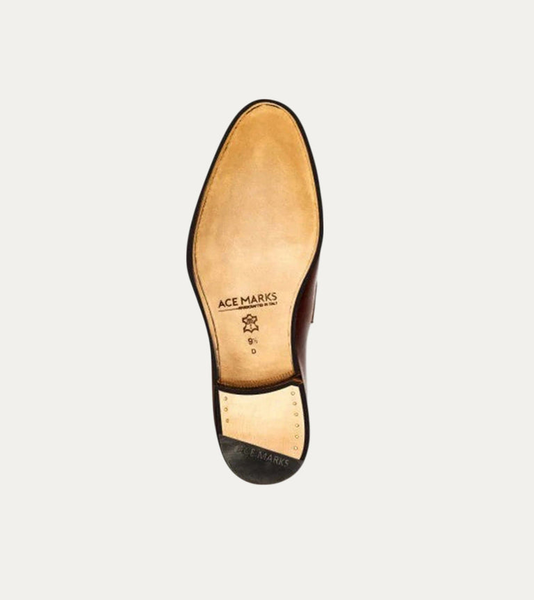 Cap Toe Oxford Bourbon Nicol - Ace Marks