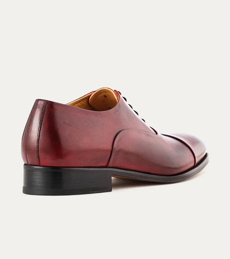Cap Toe Oxford Diablo Antique - Ace Marks