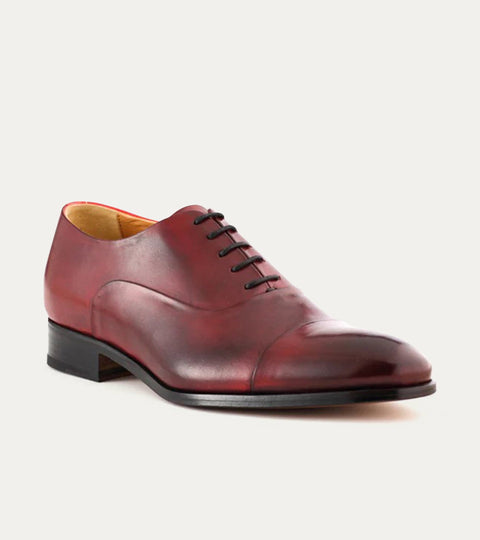 Cap Toe Oxford Diablo Antique - Ace Marks
