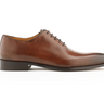 brown wholecut oxford italian shoe