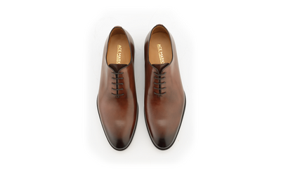 acemarks brown wholecut oxford italian shoe