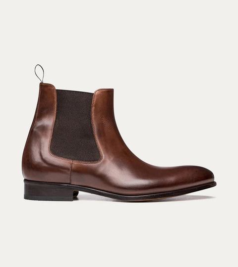 Mens Dress Boots in Italian Leather - Ace Marks Mens Dress Boots in Italian Leather - Ace Marks