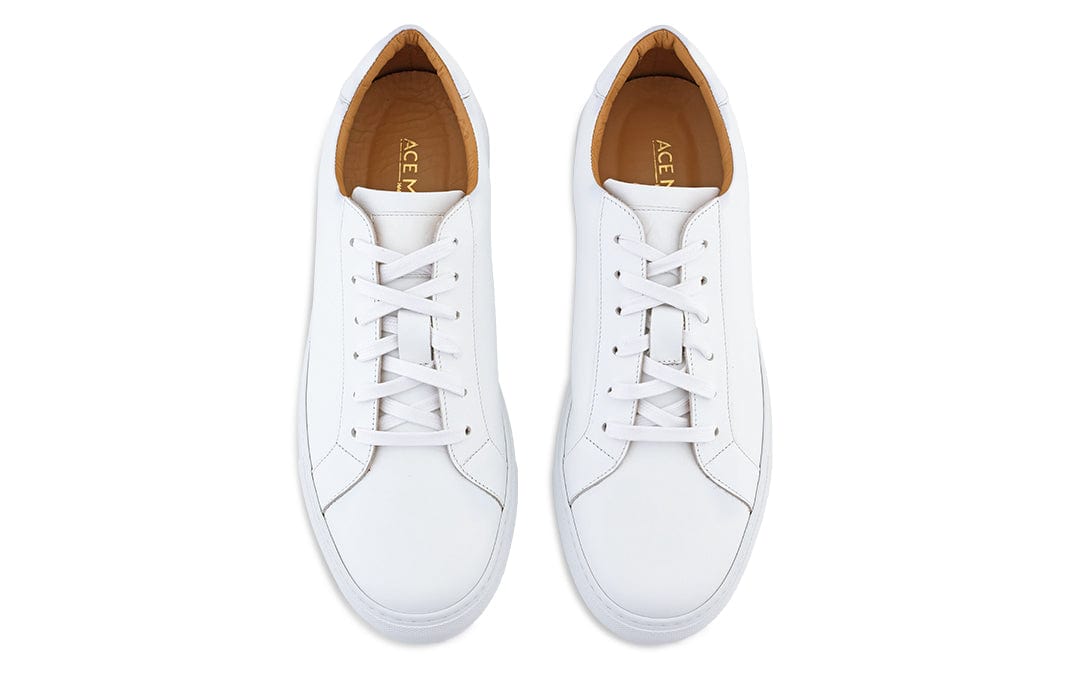 Dress Sneakers In White – Ace Marks