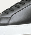 Dress Sneaker In Black Leather - Ace Marks
