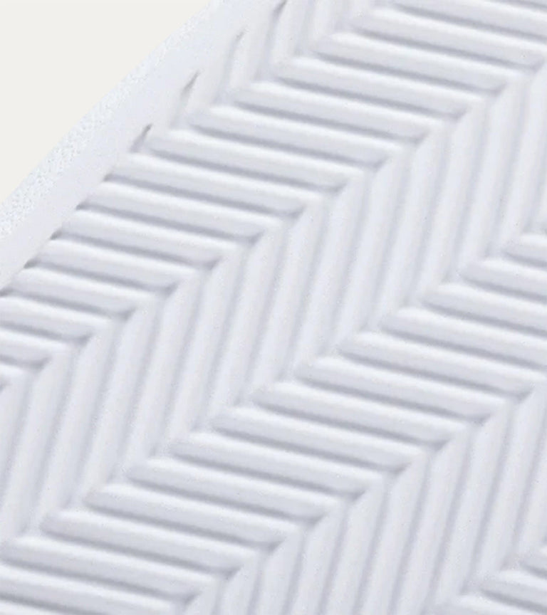 Dress Sneaker In White Leather - Ace Marks