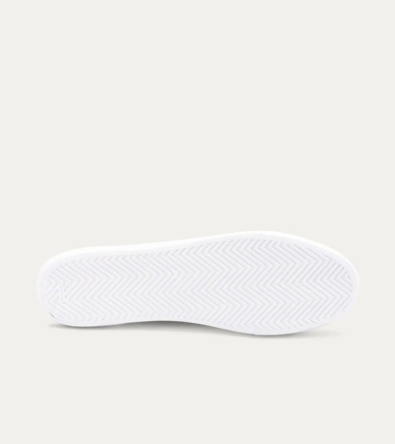 Dress Sneaker In White Leather - Ace Marks