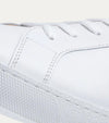 Dress Sneaker In White Leather - Ace Marks