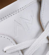 Dress Sneaker In White Leather - Ace Marks
