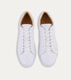 Dress Sneaker In White Leather - Ace Marks