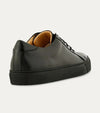 Dress Sneakers In Black With Black Outsole - Ace Marks
