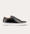 Dress Sneakers In Black With White Outsole - Ace Marks
