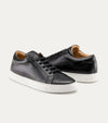 Dress Sneakers In Black With White Outsole - Ace Marks