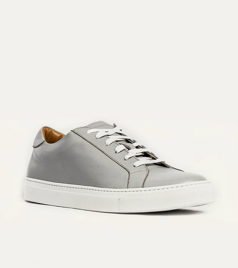 Duke Dress Sneaker in Light Grey Glove