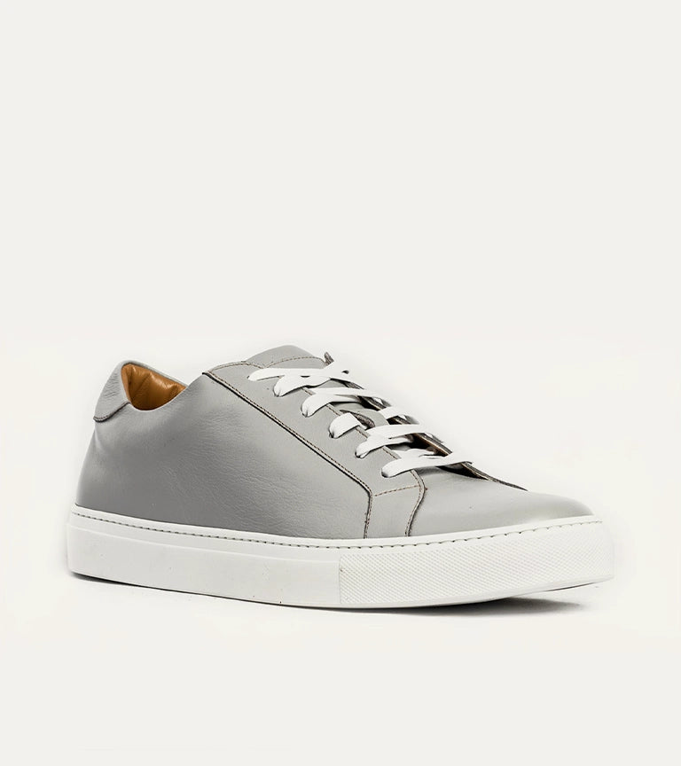 Duke Dress Sneaker in Light Grey Glove