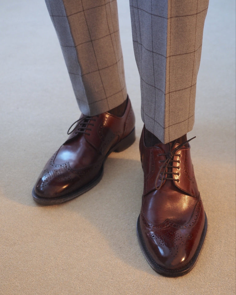 Wingtip Cognac Antique