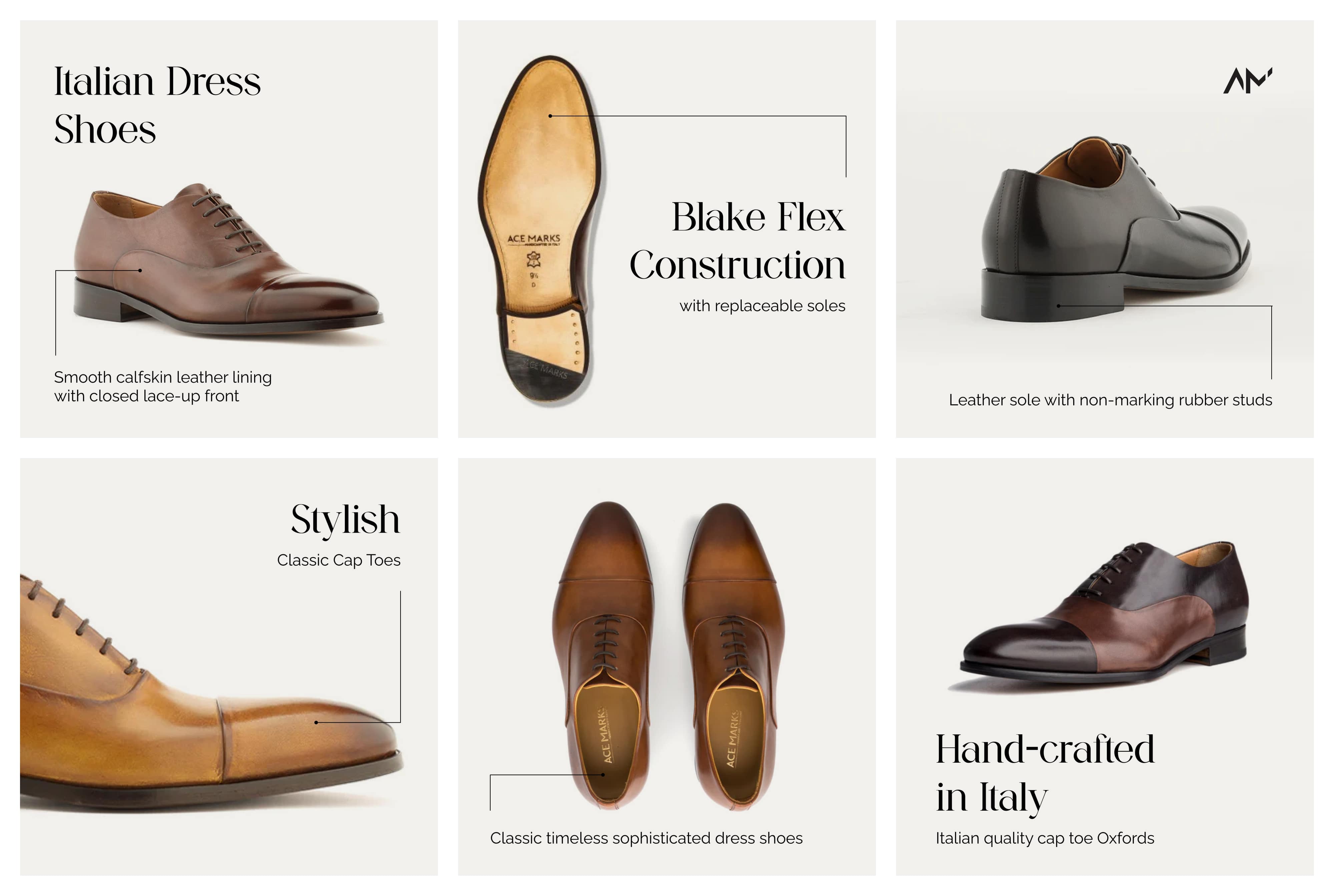 Cap Toe Oxford – Ace Marks