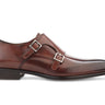 brown italian monkstrap shoe