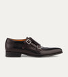 Liam Wingtip Monkstrap in Black St. Noma - Ace Marks