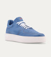 Lightweight Travel Sneaker in Blue Leather - Ace Marks
