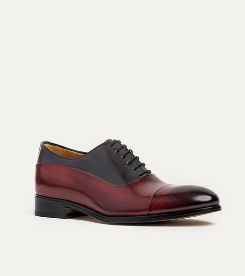 Luca Cap Toe Oxford Diablo & Dk. Grey