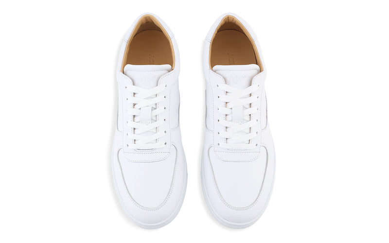 Dress Sneaker in White - Ace Marks