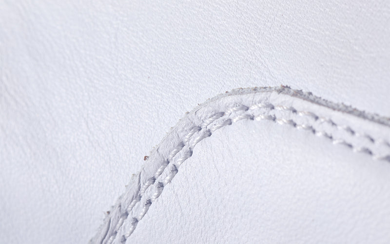 Dress Sneakers in White and Navy - Ace Marks