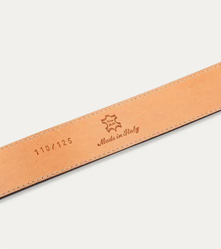 Matching 3.5cm Leather Belt - Ace Marks