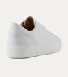 Misto Slip-On Sneaker In White Leather - Ace Marks