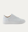 Misto Slip-On Sneaker In White Leather - Ace Marks